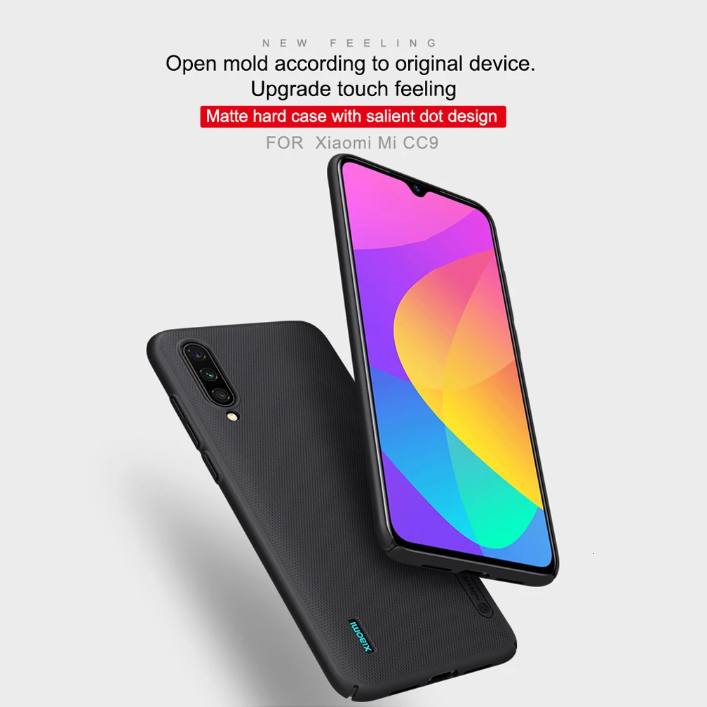 for Xiaomi Mi A3 MiA3 Case CC9 CC 9 чехол NILLKIN матовый щит Жесткий пластик для For CC9e 9e|Бамперы| |