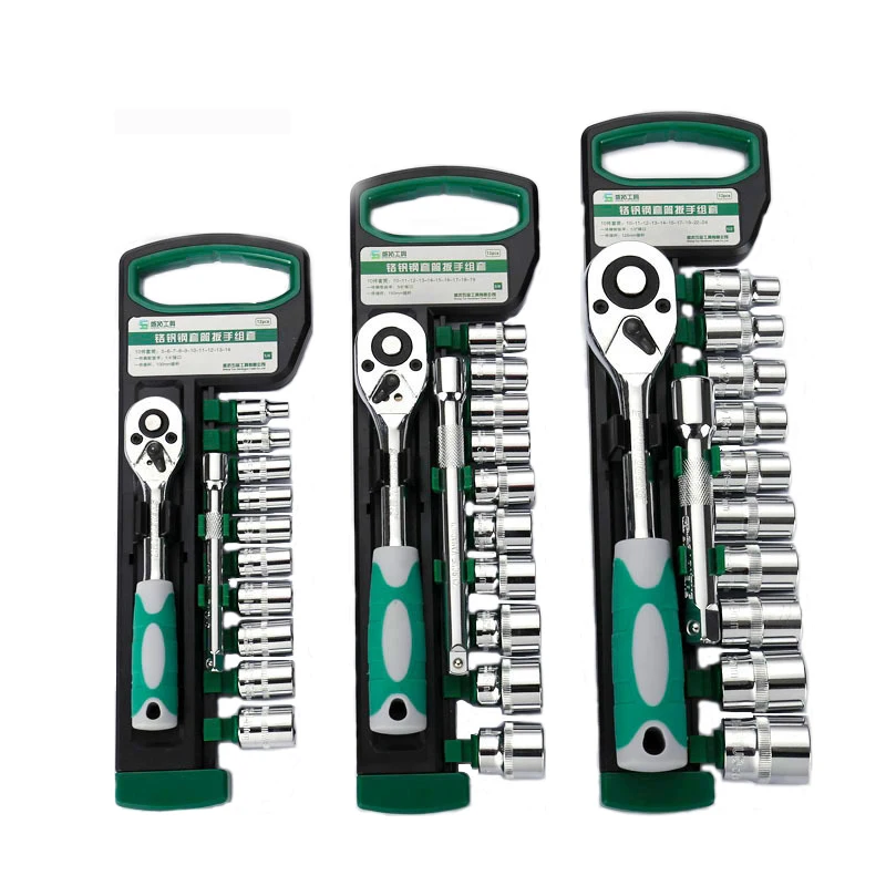PENFU Wrench 3 in 1 Ratchet Wrench Set 1/4 Inch 3/8 Inch 1/2 Inch Adjustable Sleeve CR-V Wrench Spanner Auto Repair Tools Set Hand Repair Tool PENFU Wrench 3 in 1 Ratchet Wrench Set 1/4 Inch 3/8 Inch 1/2 Inch Adjustable Sleeve CR-V Wrench Spanner Auto Repair Tools Set Hand Repair Tool