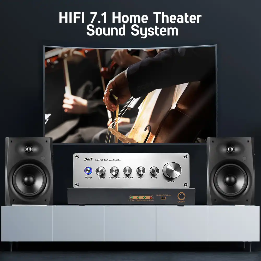 7.1 home theater amplifier