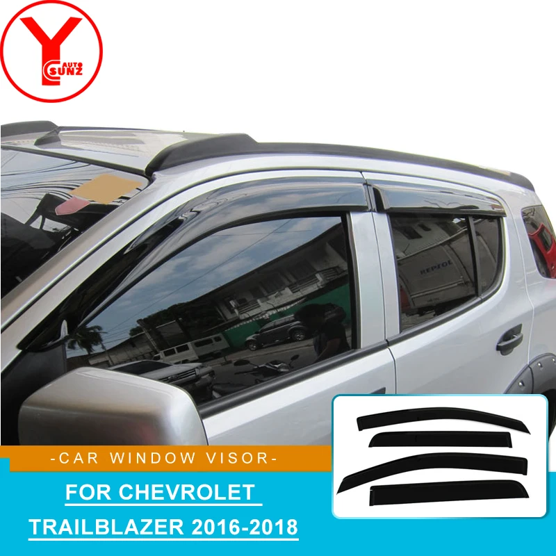 Козырек с боковым окном для Chevrolet trailblazer 2016 2017 2018 защита от ветра дефлектор