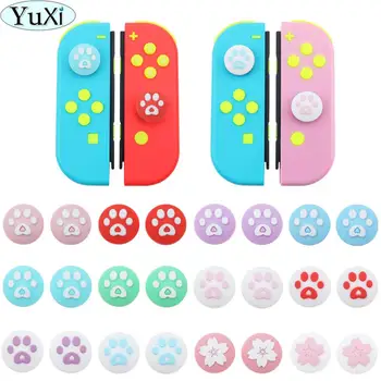 

YuXi For Nintendo Switch Joy Con Cap Case JoyCon Joystick Cap for Nintend Switch Lite NS Animal Crossing Thumb Stick Grips Cover