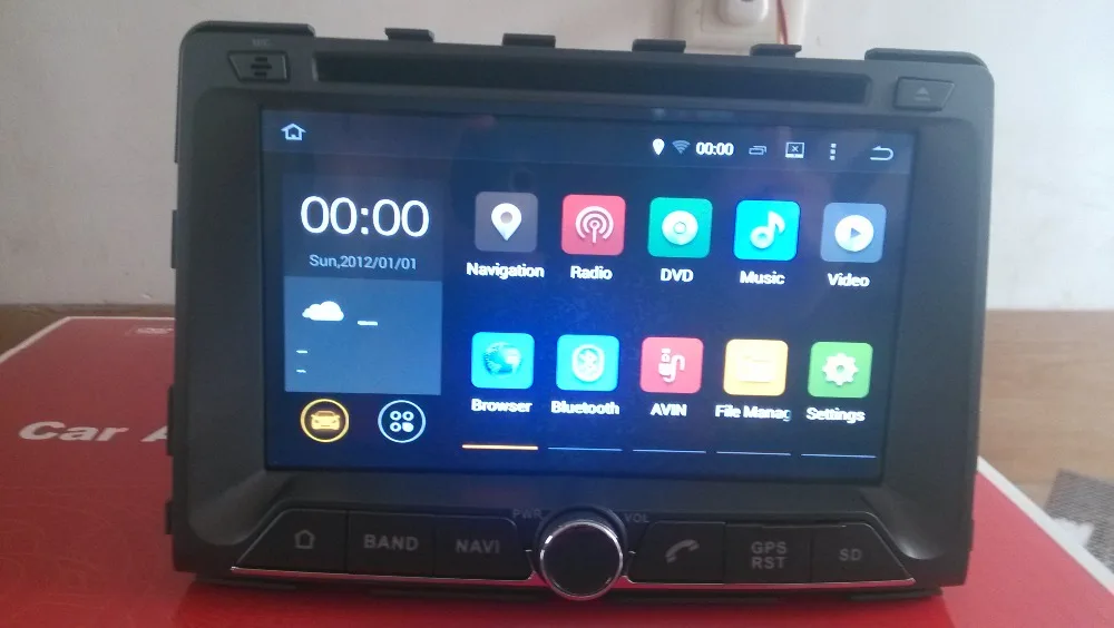 7 ''Android 9 0 автомобильный DVD плеер GPS для SSANGYONG Rexton RODIUS Восьмиядерный 4 Гб ОЗУ 64 ПЗУ