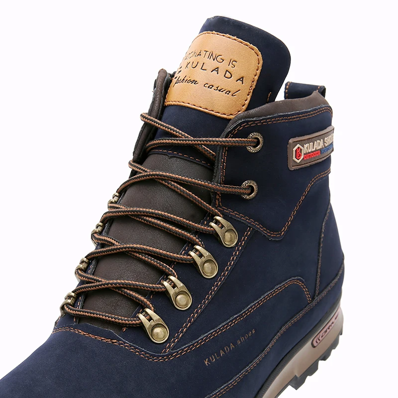 New Boots Men Winter Snow Boots Men Outdoor Activity Sneakers Boots Warm Lace Up High Top Fashion Shoes Men Safety Boots