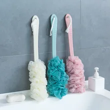 Large Size Long Handle Bath Brush Loofah Extra-large Bath Brush Bathroom Bath Brush Rubbing Towel Brush Bath Rub Back Manufactur