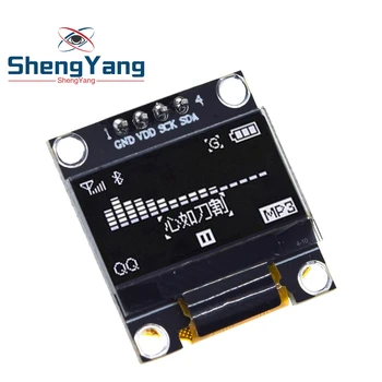 

0.96 inch OLED 4PIN 7PIN IIC Serial White Display Module 128X64 I2C SSD1306 12864 LCD Screen Board for Arduino