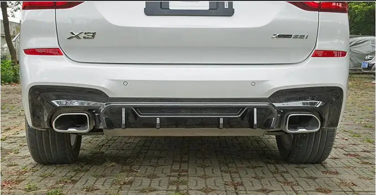 Задний спойлер для BMW X3 2019 2020 G01 задний из АБС пластика диффузор переднего