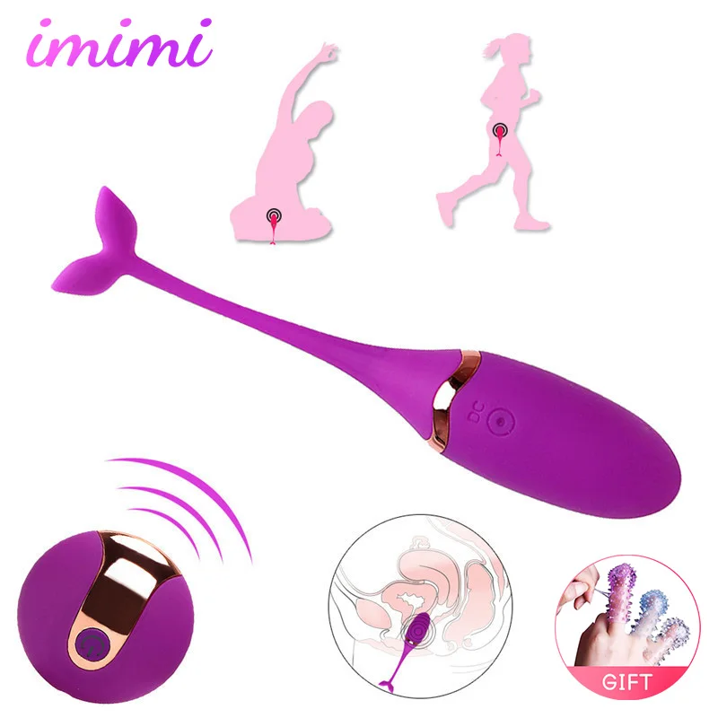 Wireless Remote Control Vibrating Bullet Eggs Vibrator Erotic Sex Toys for Woman USB Charge Clitoris Stimulator Vaginal Massage