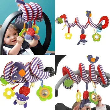 

2020 Infant Toys Baby Crib Revolves Around The Bed Stroller Playing Toy Crib Lathe Hanging Baby Rattles Mobile New