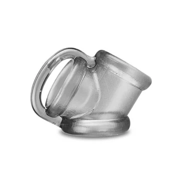 Sex Scrotum Testicle Bondage Ball Stretcher Cock Ring Male Chastity Cage Penis Ring for Men Sex Time Delay Erection Lasting Ring 4