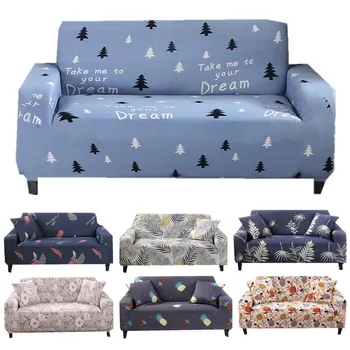 

Floral Sofa Cover for Living Room Funda Sofa Chaise Lounge Armchair Slipcovers Sectional Elastic Stretch Sofa