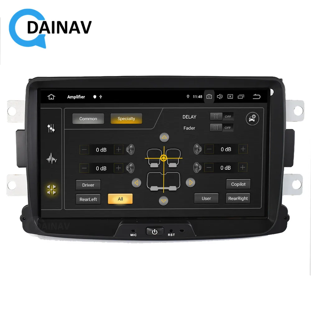 Автомагнитола 2 DIN на Android для-Renault Duster Dacia Logon Sandero Lodgy Capture Symbol Docker 2011-2017 головное