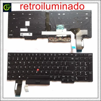 

Spanish Backlit Keyboard for IBM Lenovo thinkpad E580 L580 L590 P52 P72 E590 E585 E595 P53S T590 T15 01YP680 01YP640 01YP560 SP