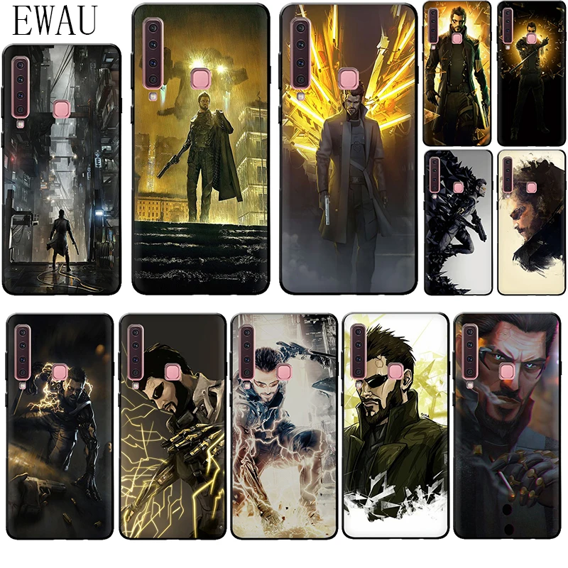 EWAU Deus Ex силиконовый чехол для телефона Samsung A2 Core A5 A6 plus A7 A8 A9 A10s 20s 20E 30s 40s 50s 60