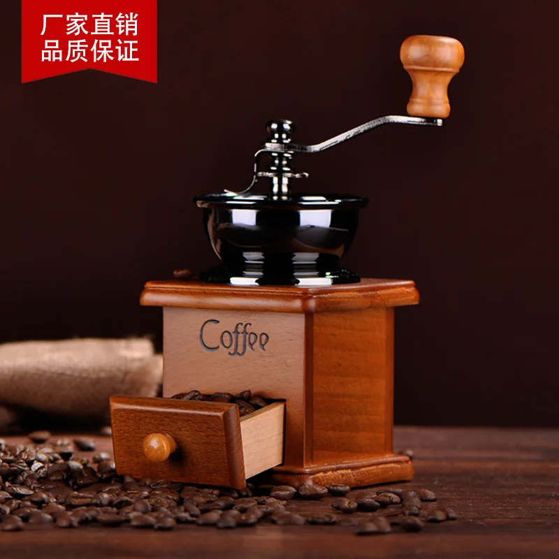 

Hand-cranking Coffee Machine Thickness Adjustable Manually Operated Coffee Grinder Grinding Machine Flour Mill Manufacturers Dir