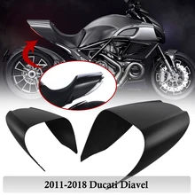 Для поездок на мотоцикле Ducati Diavel 2011 2012 2013 мотоцикл сзади пассажирское жесткий чехла для сиденья секция обтекатель