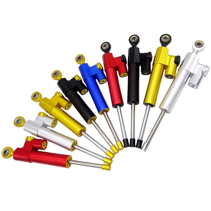 

1 Set Motorcycle Stabilizer Damper Complete Steering Mounting Bracket Colorful For SUZUKI GSXR 600 750 GSR750 2001-02-03-04-2005