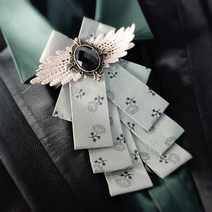 Handmade Bow Tie Британский женский мужской воротник рубашка украшение бархатная одежда галстук-платок галстук для свадебной вечеринки сплав Стразы галстук-бабочка - Цвет: Handmade Bow Tie