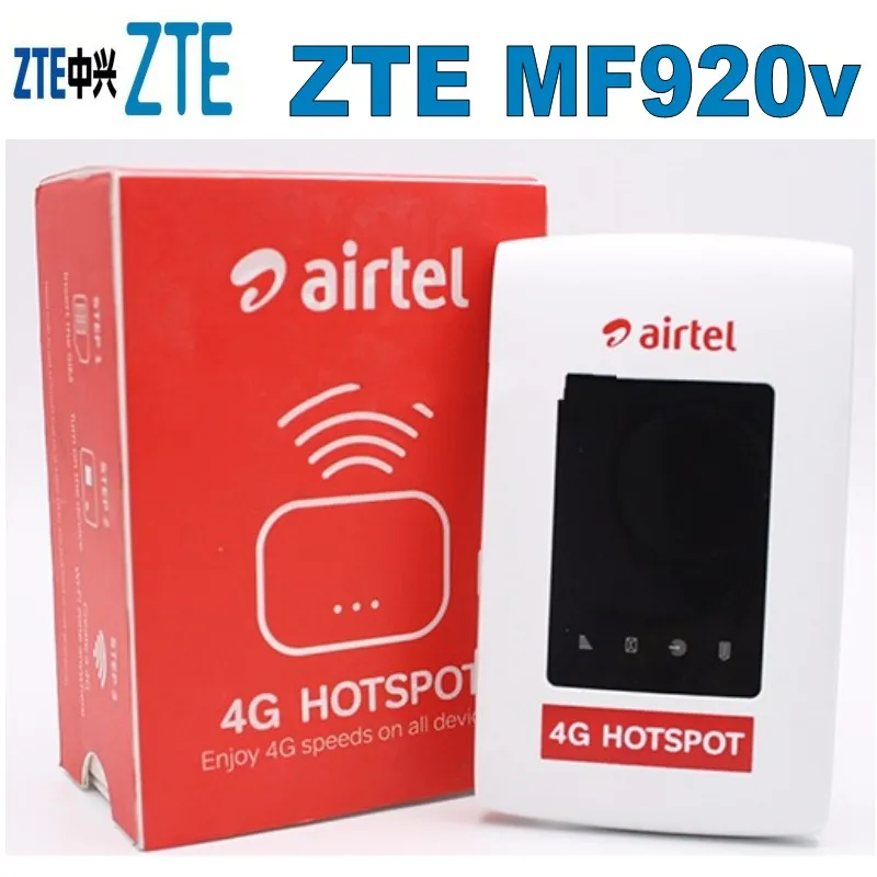 Разблокированный 4g Модем zte MF920V 4G Wi-Fi модем карманный WiFi роутер