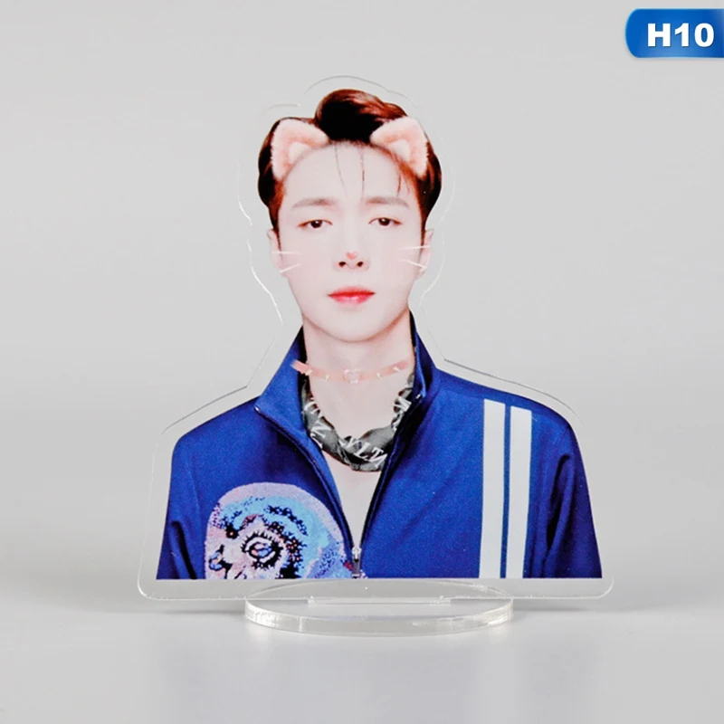 EXO Members Kawaii стоящая фигурка, кукла, акриловый стол, Декор, Канцелярский набор - Цвет: 10