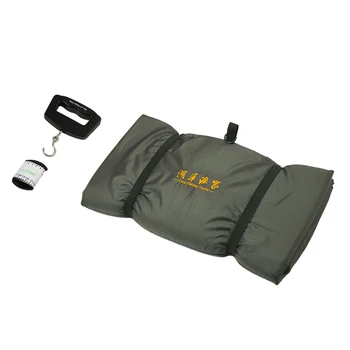 

Unhooking Mat Fish Protection Compact Lightweight Mat Pike Coarse Fishing Tool With Ruler & Weighing Scale