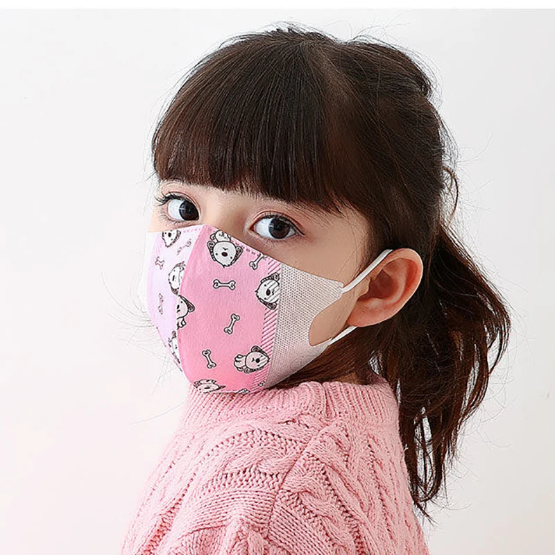 Baby Mask Vertical Folding Non Woven Fabric Anti Dust Mouth Muffle PM2.5 Respirator |