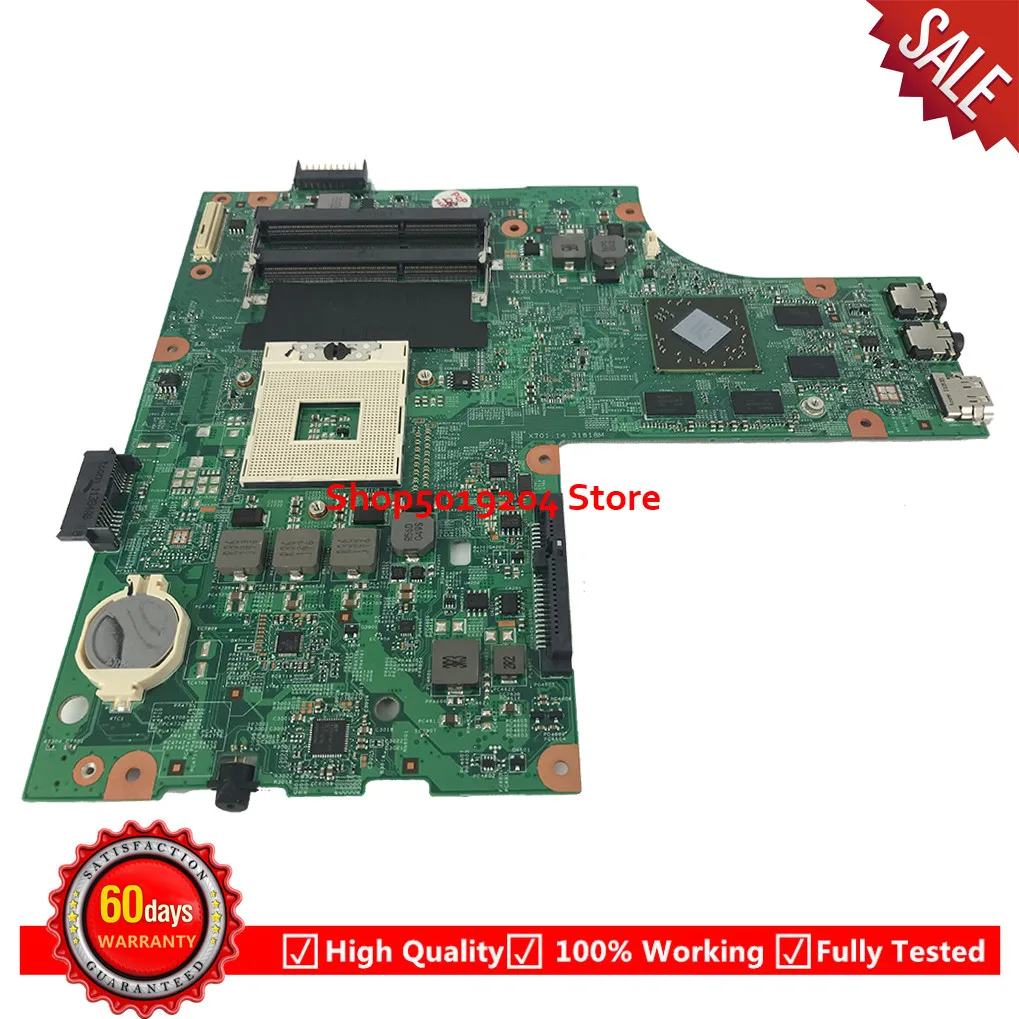 Материнская плата для ноутбука Dell Inspiron 15R N5010 48.4hhh01. 011 HM57 09909 1 554HH01091 материнская CN