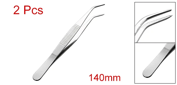 5.5in Curved Pointed Uxcell Новинка; Лидер продаж гироборд с колесами 8 дюймов 5-дюймовый 7-дюймовый 10-дюймовая шпилька 12 дюймов Нержавеющая сталь пинцет прямой тупой плоскогубцы с зубчатый зонд - Цвет: 5.5in Curved Pointed