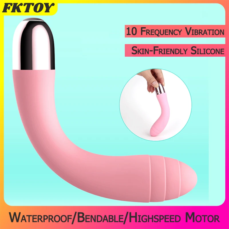 FKJOY V5 CICI AV силиконовый фаллоимитатор вибратор мягкая киберкожа 10 скоростей