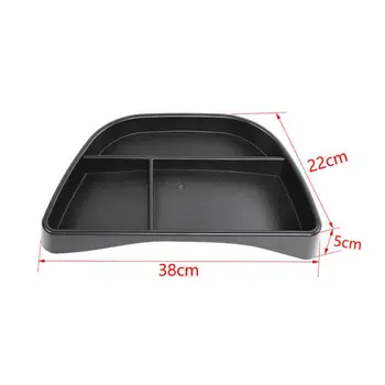 

Black Car Storage Box Dashboard Cover Holder Trim For Jeep 2015-2020 Renegade High-quality ABS Interior Accessories