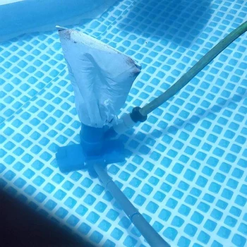 

1PC Swimming Pool Vacuum Cleaner Spa Pressure Hose Fountain Mini With Brush Vacuum Cleaner Set Vacuum Jet Cleaning Debris Tool