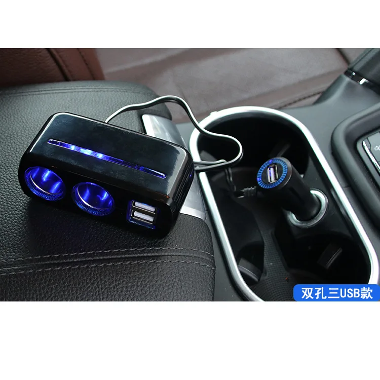 Автомобильные принадлежности Shunwei с 3USB прикуривателем 3 А Мощное зарядное