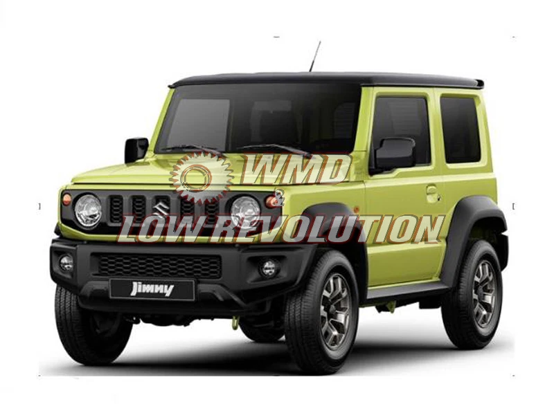 Jimny JB74 внедорожная модель автомобиля игрушка - Название цвета: Yellow LHD