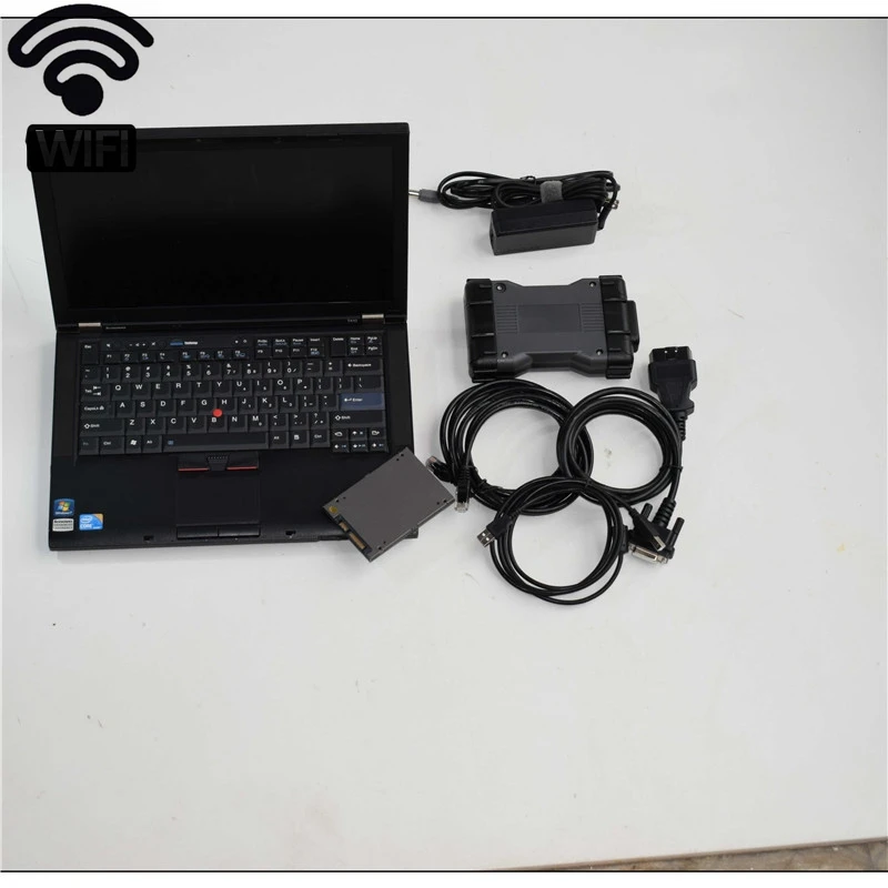 MB Star C6 SD C6 Auto diagnosis Tool with DOiP V12.2019 Xen-try for MB cars 360GB SSD and used Laptop T410 i5cpu ready to use