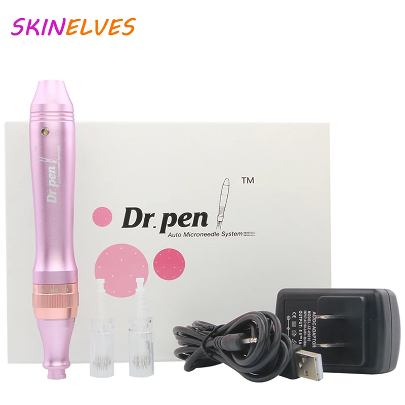 

Wired Dr Pen M7 With 2pcs 12 Needles Derma Pen Professional For Face Dr.Pen Semi Permanente Makeup Meso Micro Needling Machine
