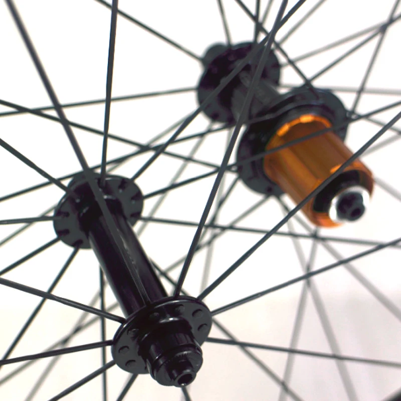 Carbon Bike Wheelset 50mm 700C Clincher Tubeless Ready Road Bicycle Wheels 20-24H LightWiehgt Bitex Hub