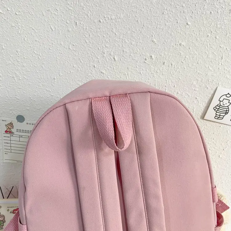 Kawaii Japanese Style High School Multipocket Backpack