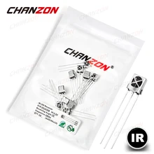 10 stücke VS1838B IR FÜHRTE Emittierende Diode Empfänger Infrarot Licht Lampe Photodiode Micro DIP DIY PCB Schaltung Arduino 3V fototransistor