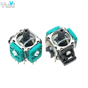 

YuXi 2pcs 3D Analog Joystick Thumb Stick Sensor Module Replacement for Nintend NS Switch Pro Controller
