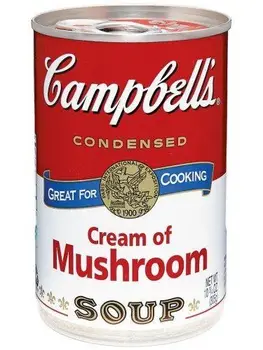 

Campbell's Cream of Mushroom Soup 10.5 ounce Cans (Pack of 6)