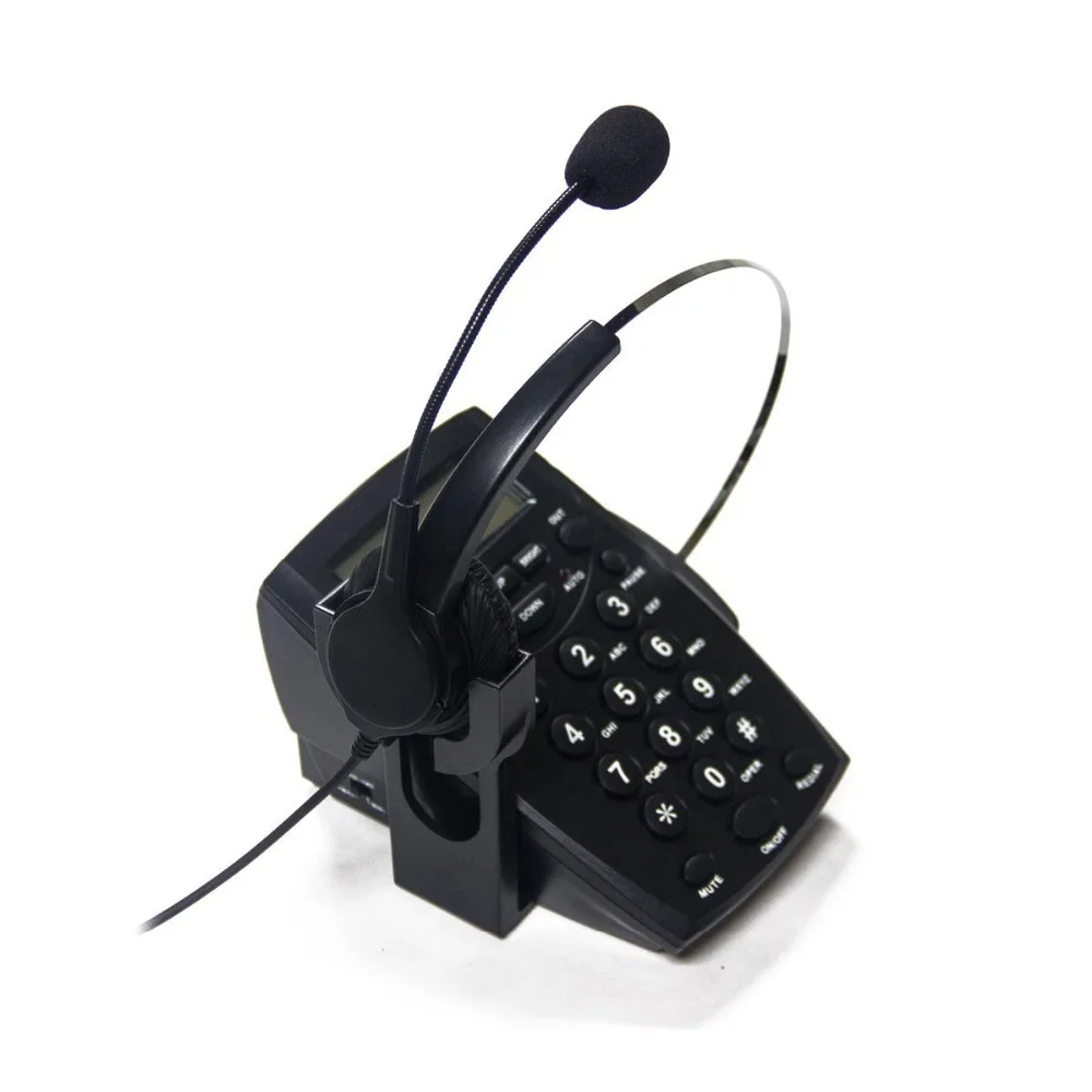 Corded Phone AGPtEK Corded Telephone With Headset Dialpad For