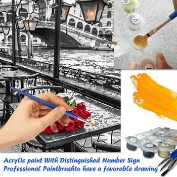

Home Diy Painting By Numbers Kit Coloring By Numbers Picture By Numbers home decoration accessori декор для дома G1