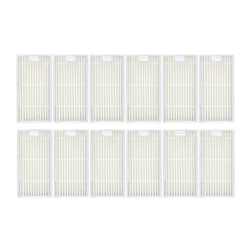 

12Pcs/Set HEPA Replacement Filters for Ilife Model V3S V3S Pro, V5, and V5S V5S Pro Robotic Vacuum Cleaner Accessories