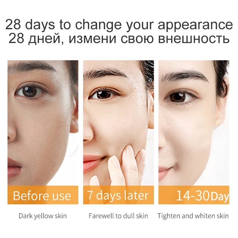 Fonce красная игла крови оранжевый Vc эссенция Сыворотка для лица 30 шт Nicotinamide жидкая