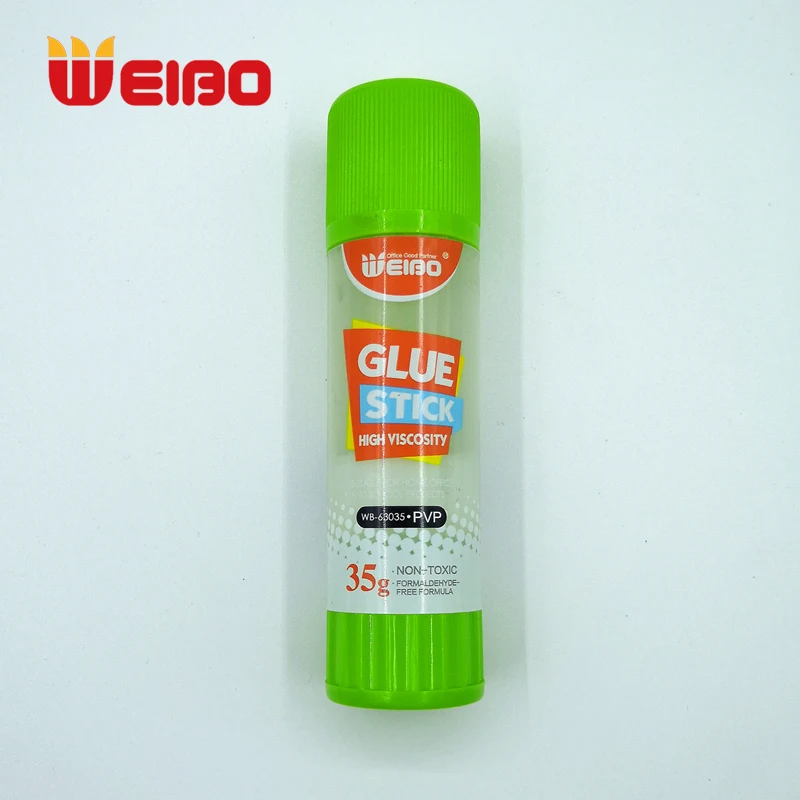 

WEIBO 35g Transparent Solid Glue High viscosity Solid Glue Stick for Adhesive Home Art Paper Card Glue Stick Stationery 1PC