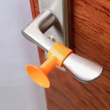 

Silicone Door Handle Knob Crash Pad Wall Bumper Guard Stopper Doors Stop Anti Collision Protector