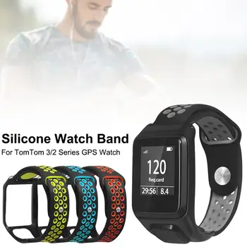 

Silicone Watch Replacement Strap For TomTom 2nd 3rd Generation SPARK Series Runner 2 3 Series Golfer 2 Series Adventurer GPS Wat