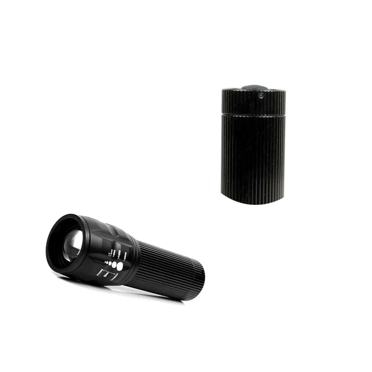 Telescopic Focusing Power Torch 3 Stalls Brightness Mini Waterproof Aluminium Alloy Long Shots Flashlight High Boutique