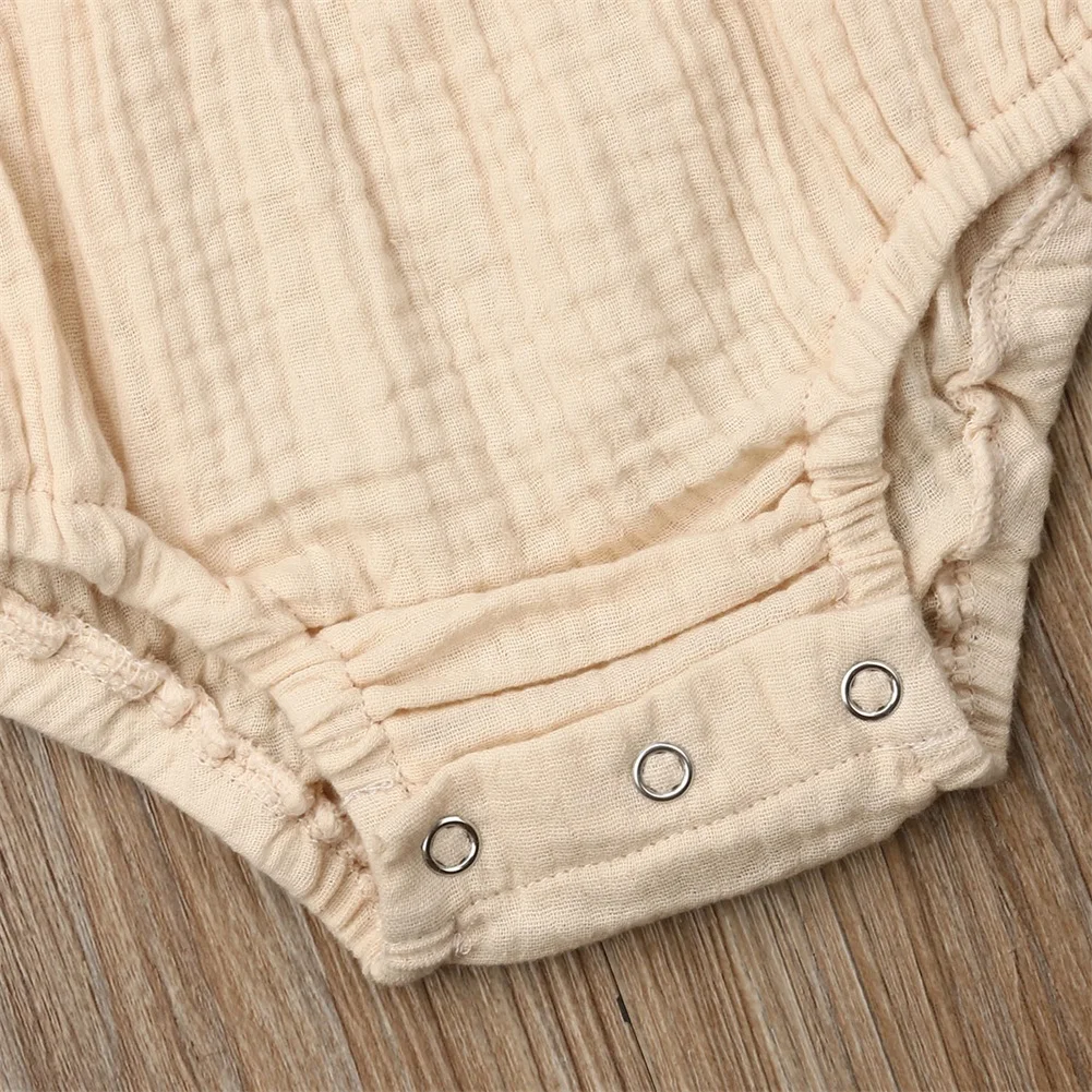 Брендовое боди с оборками и длинными рукавами для новорожденных девочек однотонное хлопковое белье с оборками комбинезон комплект одежды детская одежда осень