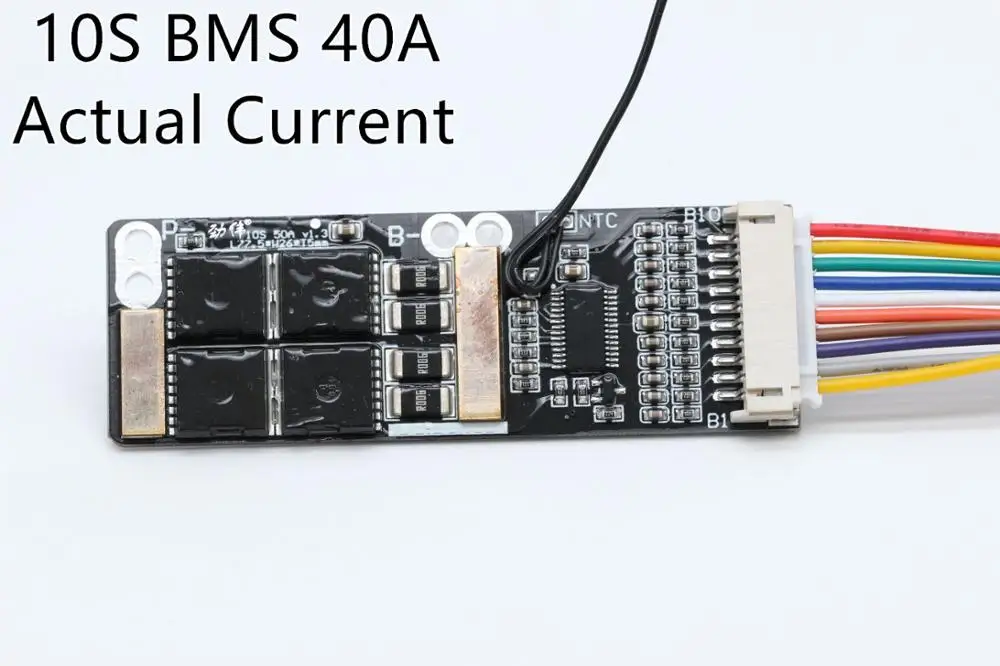 Плата BMS с NTC 6S 7S 10S 30A 40A 50A для 3 7 В Ternary литиевая батарея Pr/BMS otection Board/BMS
