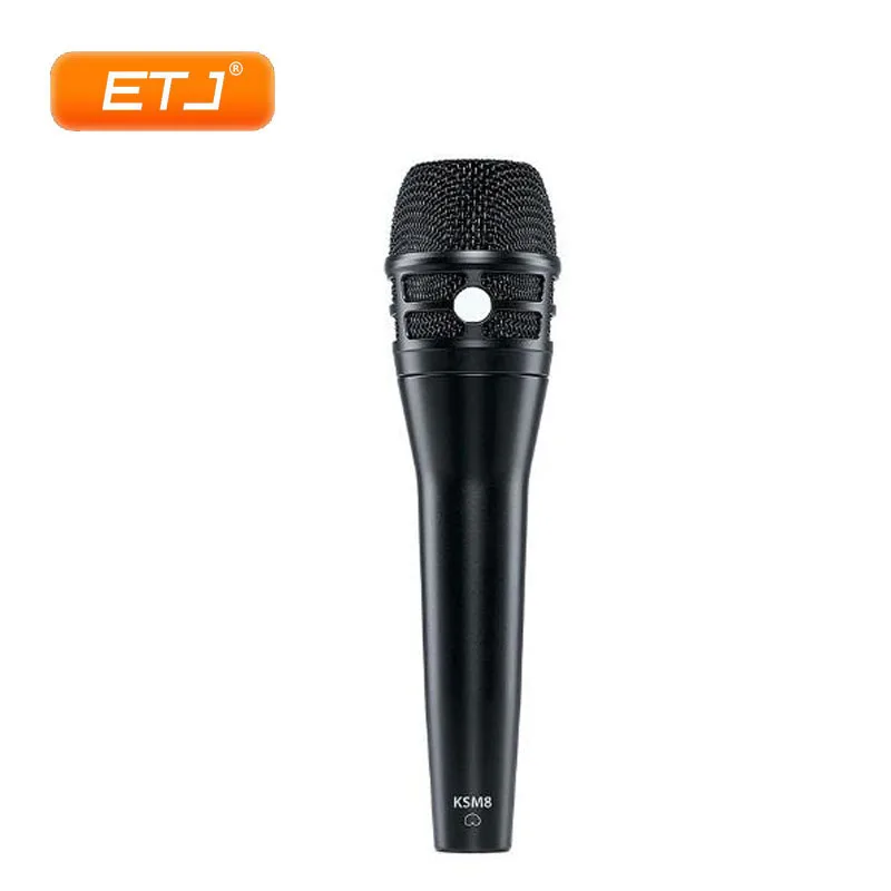 Professional Karaoke Microphone KSM8 Dynamic Vocal Classic Live Wired Handheld Mic Super-Cardioid Clear Sound Stage Performance